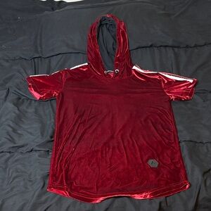 Red Velvet Hoodie Shirt